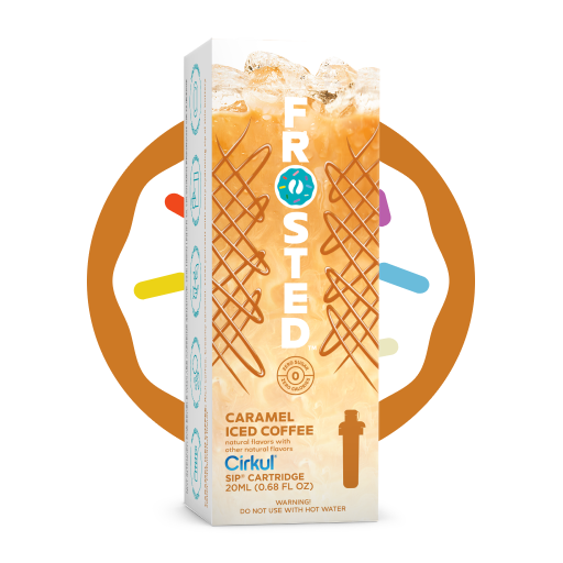 Frosted Caramel Iced Coffee B77G