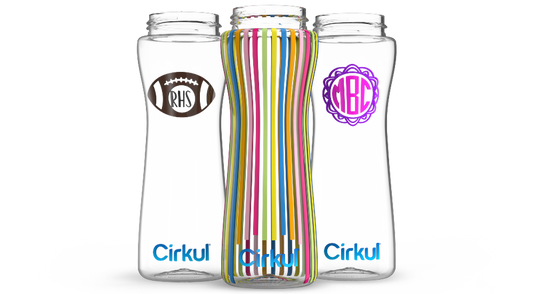 Custom 22oz. Plastic Bottle & Comfort Grip Lid 2BO1