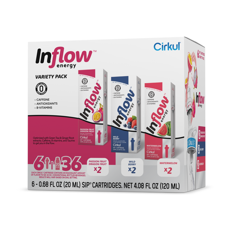 Inflow Energy® 6-Pack Variety Pack 8XIT