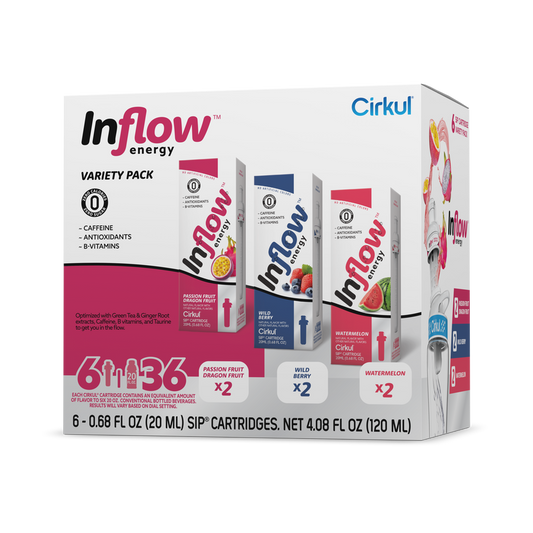 Inflow Energy® 6-Pack Variety Pack 8XIT