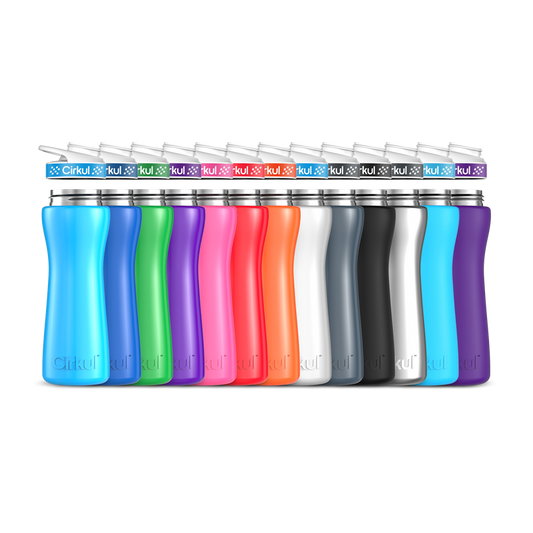 22oz. Stainless Steel Bottle & Comfort Grip Lid H5PR