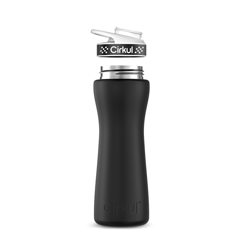 22oz. Stainless Steel Bottle & Comfort Grip Lid H5PR