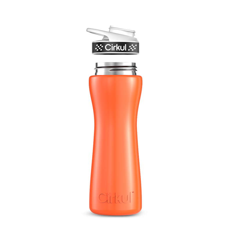 22oz. Stainless Steel Bottle & Comfort Grip Lid H5PR