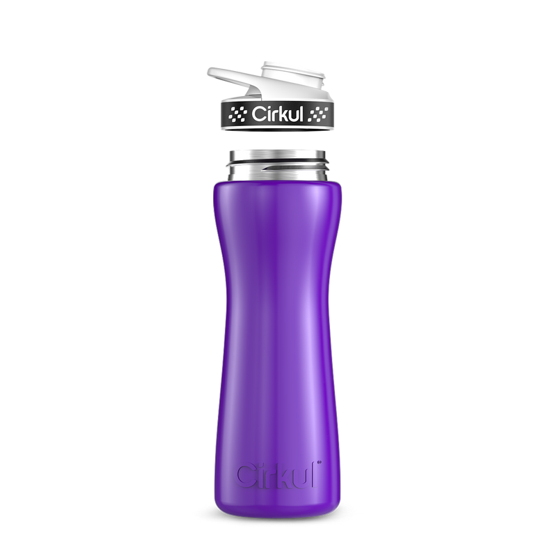 22oz. Stainless Steel Bottle & Comfort Grip Lid H5PR