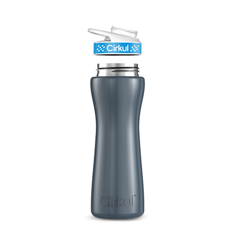 22oz. Stainless Steel Bottle & Comfort Grip Lid H5PR