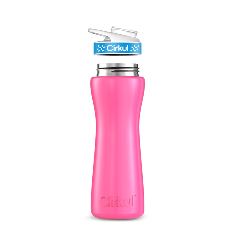 22oz. Stainless Steel Bottle & Comfort Grip Lid H5PR