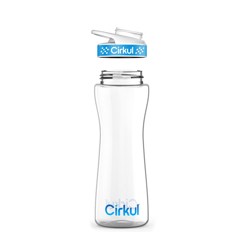 22oz. Plastic Bottle & Comfort Grip Lid VIQQ