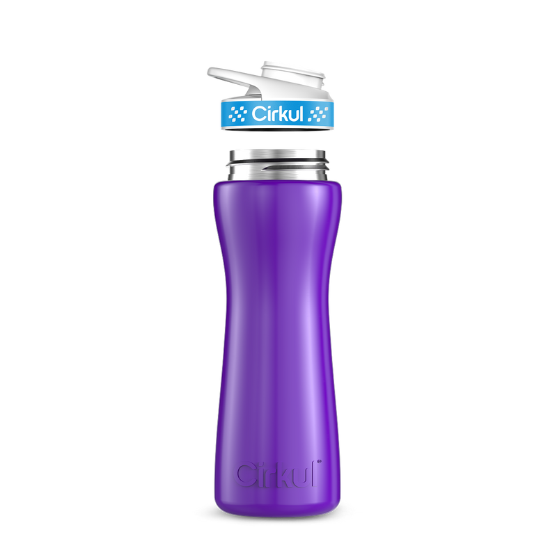 22oz. Stainless Steel Bottle & Comfort Grip Lid H5PR