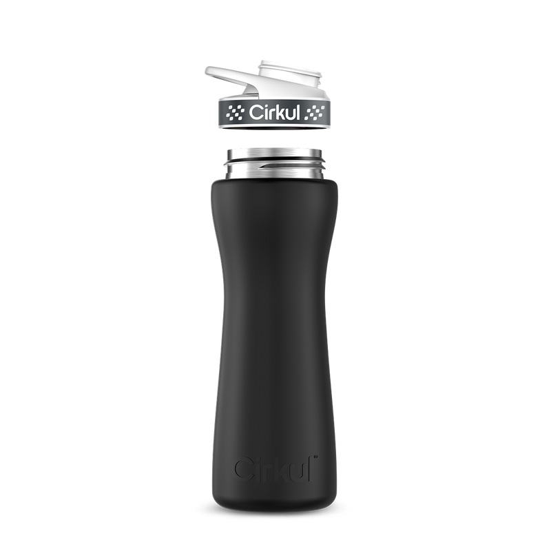 22oz. Stainless Steel Bottle & Comfort Grip Lid H5PR