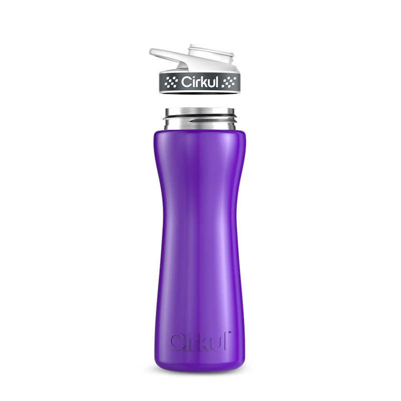22oz. Stainless Steel Bottle & Comfort Grip Lid H5PR