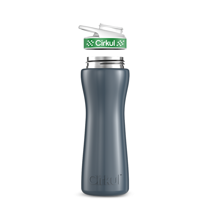 22oz. Stainless Steel Bottle & Comfort Grip Lid H5PR