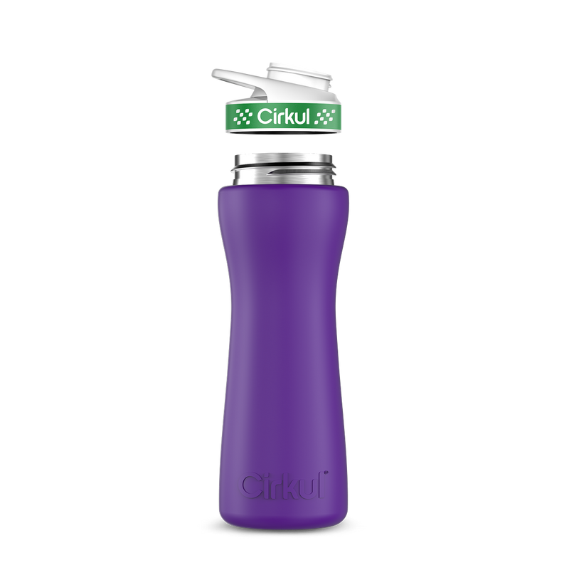 22oz. Stainless Steel Bottle & Comfort Grip Lid H5PR