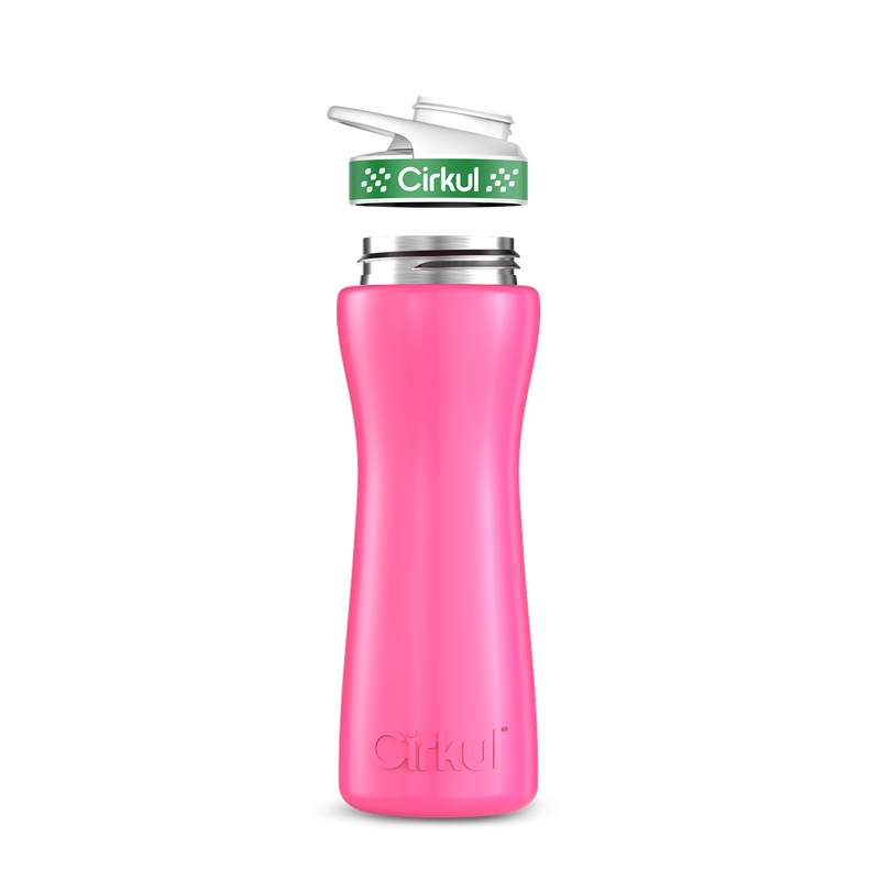 22oz. Stainless Steel Bottle & Comfort Grip Lid H5PR