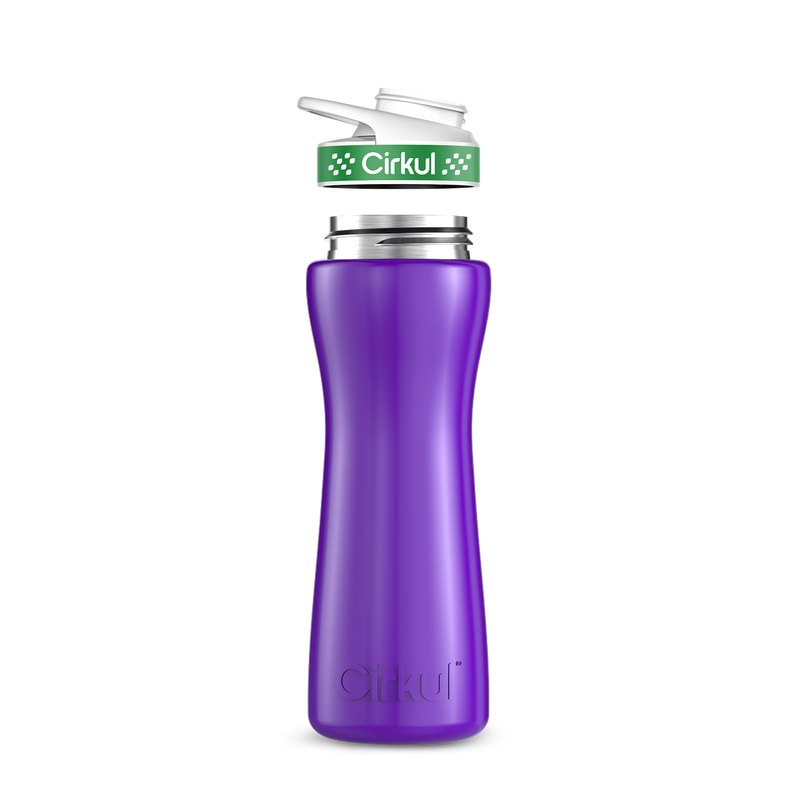 22oz. Stainless Steel Bottle & Comfort Grip Lid H5PR