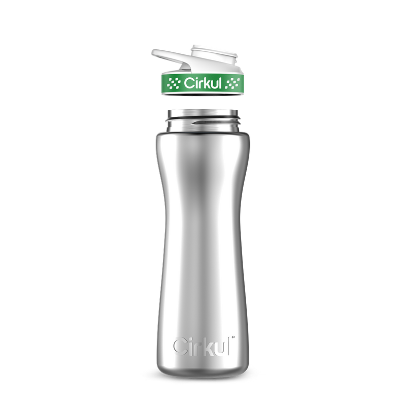 22oz. Stainless Steel Bottle & Comfort Grip Lid H5PR