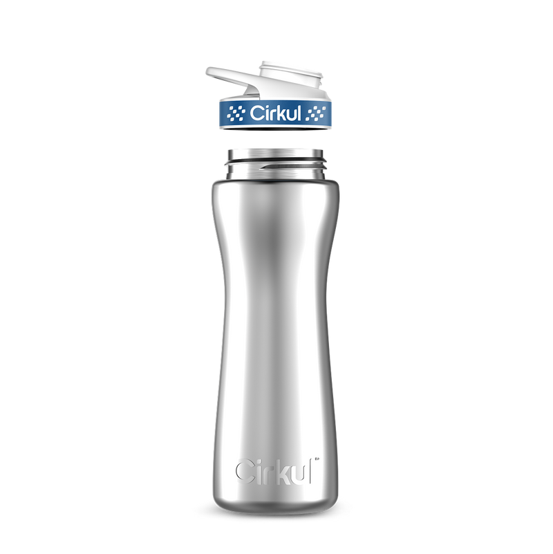 22oz. Stainless Steel Bottle & Comfort Grip Lid H5PR