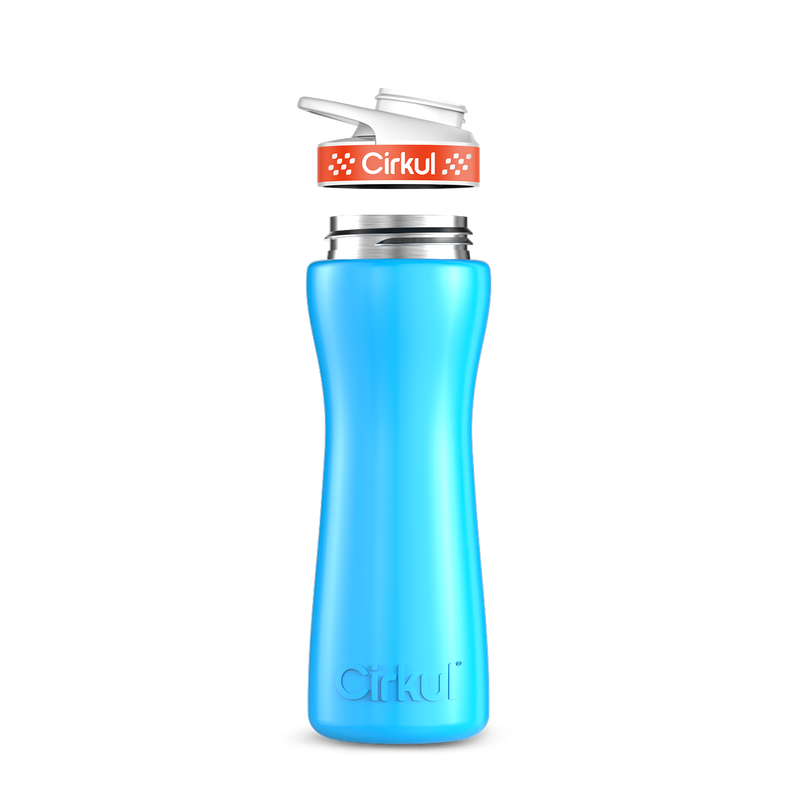 22oz. Stainless Steel Bottle & Comfort Grip Lid H5PR