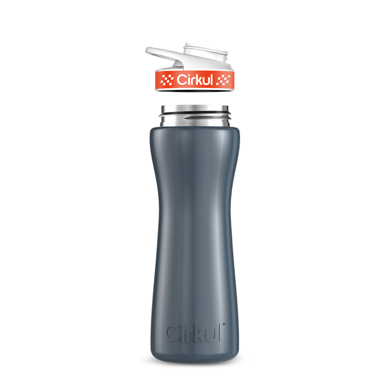22oz. Stainless Steel Bottle & Comfort Grip Lid H5PR