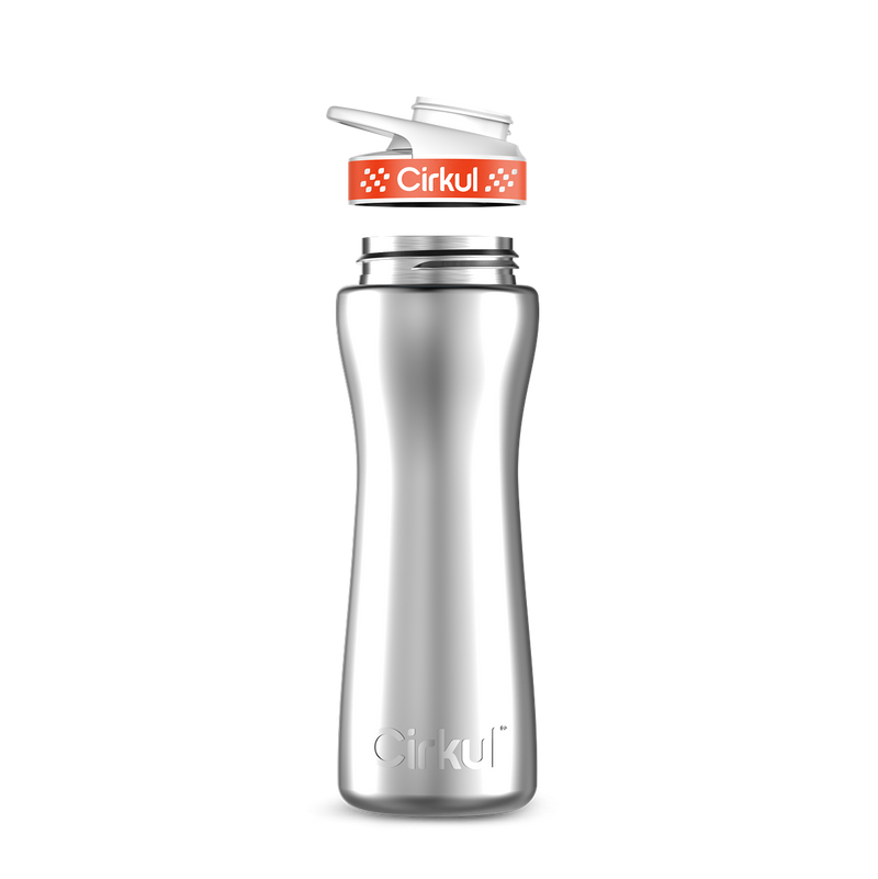 22oz. Stainless Steel Bottle & Comfort Grip Lid H5PR