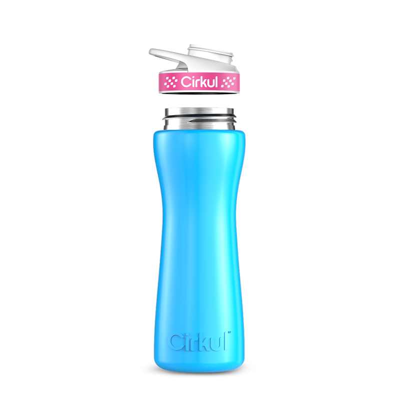 22oz. Stainless Steel Bottle & Comfort Grip Lid H5PR