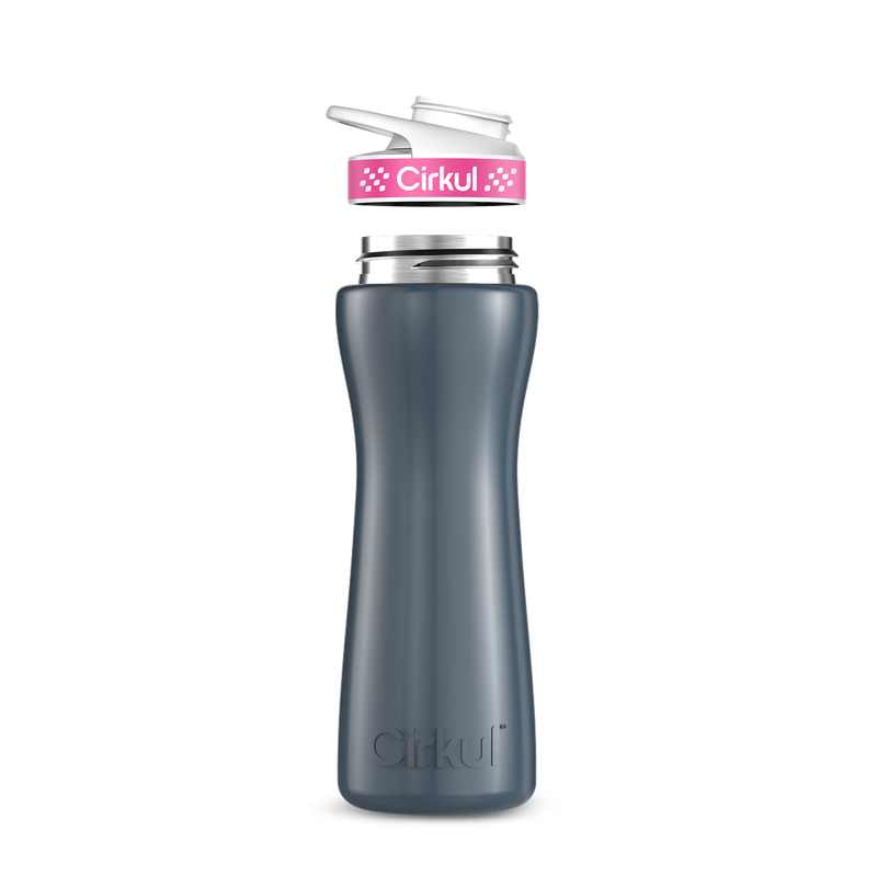 22oz. Stainless Steel Bottle & Comfort Grip Lid H5PR