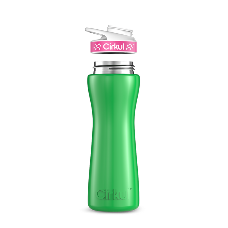 22oz. Stainless Steel Bottle & Comfort Grip Lid H5PR