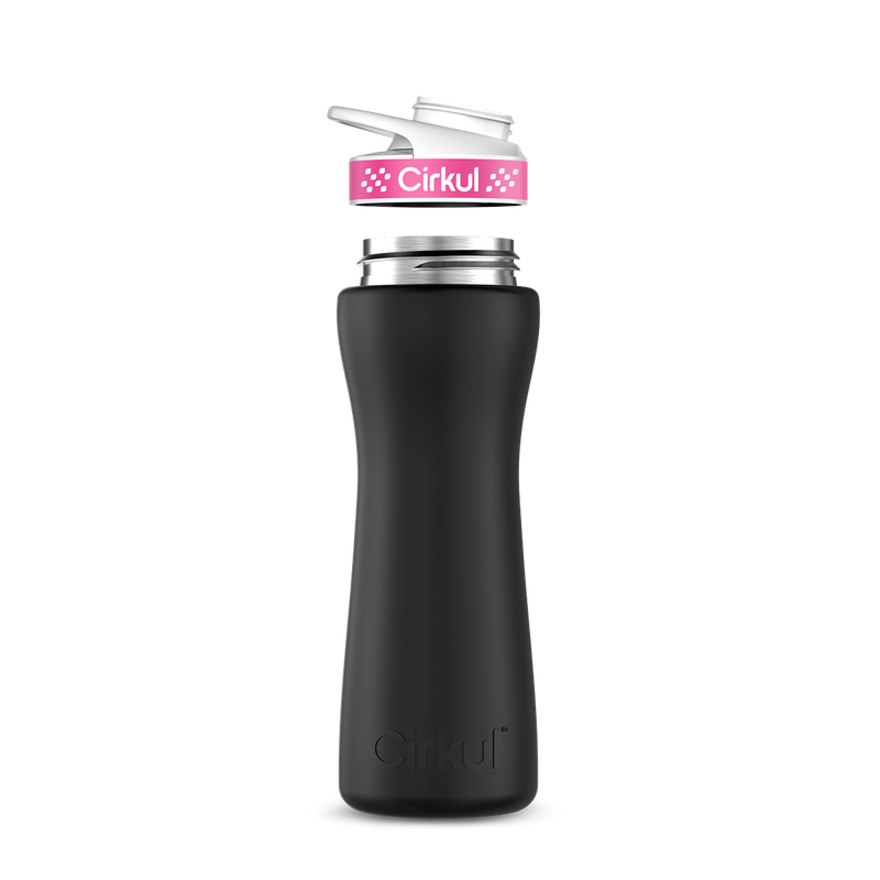 22oz. Stainless Steel Bottle & Comfort Grip Lid H5PR