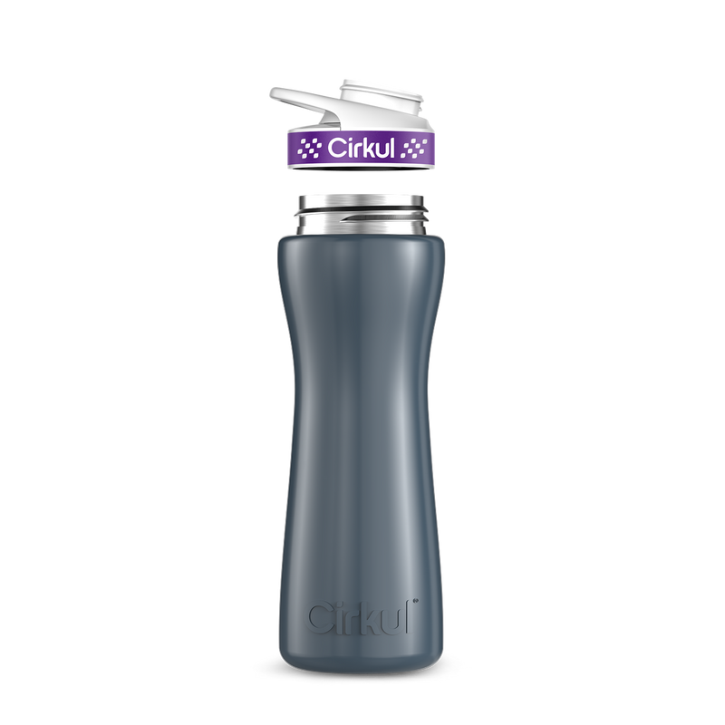 22oz. Stainless Steel Bottle & Comfort Grip Lid H5PR