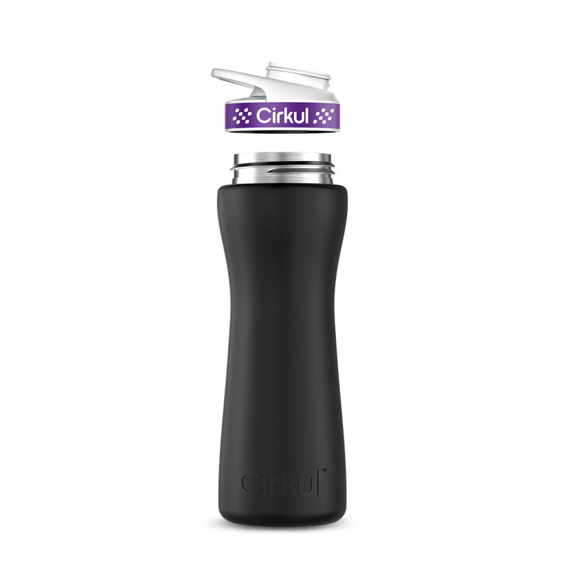 22oz. Stainless Steel Bottle & Comfort Grip Lid H5PR