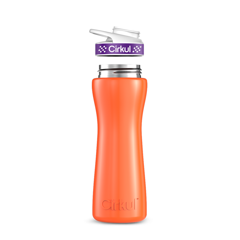 22oz. Stainless Steel Bottle & Comfort Grip Lid H5PR