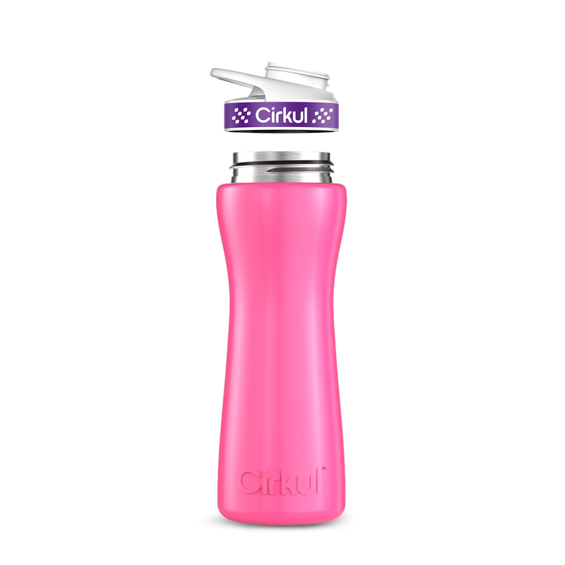 22oz. Stainless Steel Bottle & Comfort Grip Lid H5PR