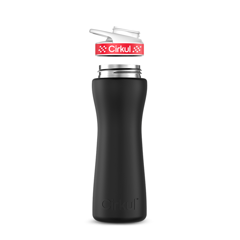 22oz. Stainless Steel Bottle & Comfort Grip Lid H5PR