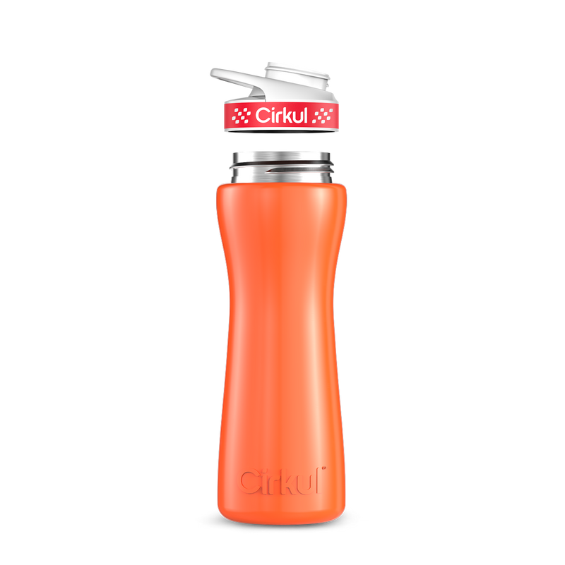22oz. Stainless Steel Bottle & Comfort Grip Lid H5PR