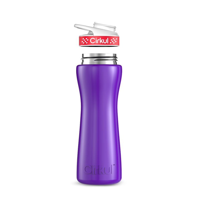 22oz. Stainless Steel Bottle & Comfort Grip Lid H5PR