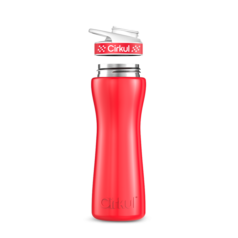 22oz. Stainless Steel Bottle & Comfort Grip Lid H5PR