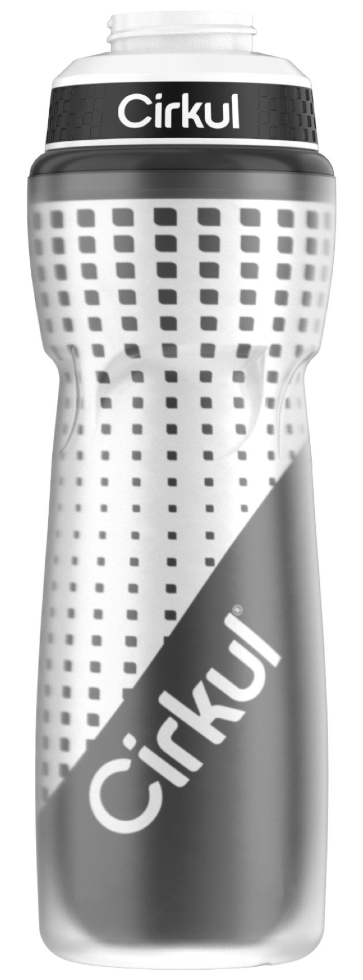 22oz. Insulated Squeeze Plastic Bottle & Sport Lid 6ZA8