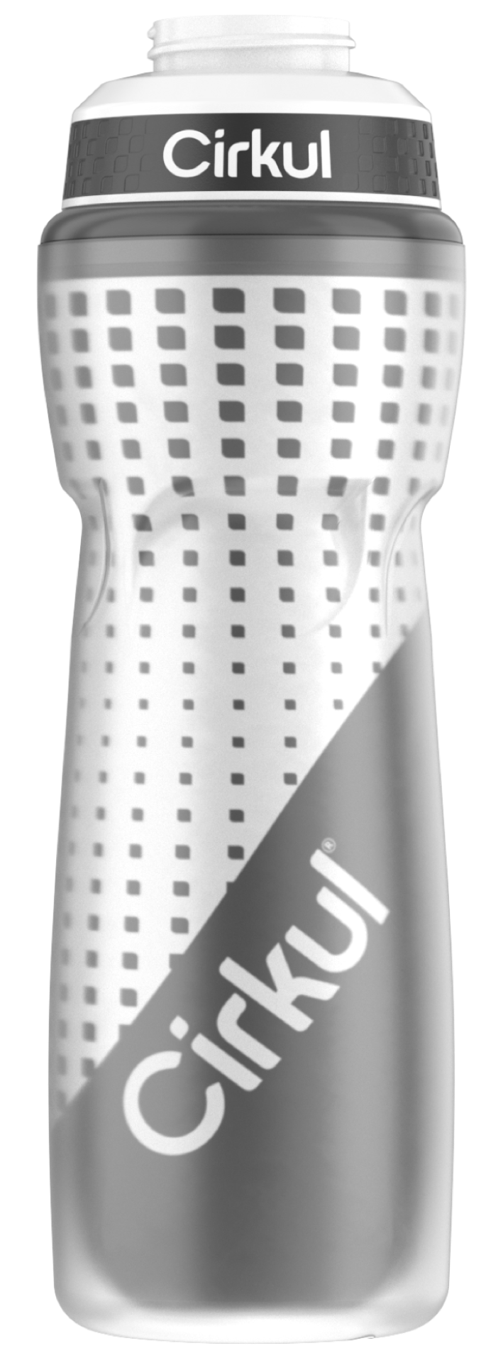 22oz. Insulated Squeeze Plastic Bottle & Sport Lid 6ZA8