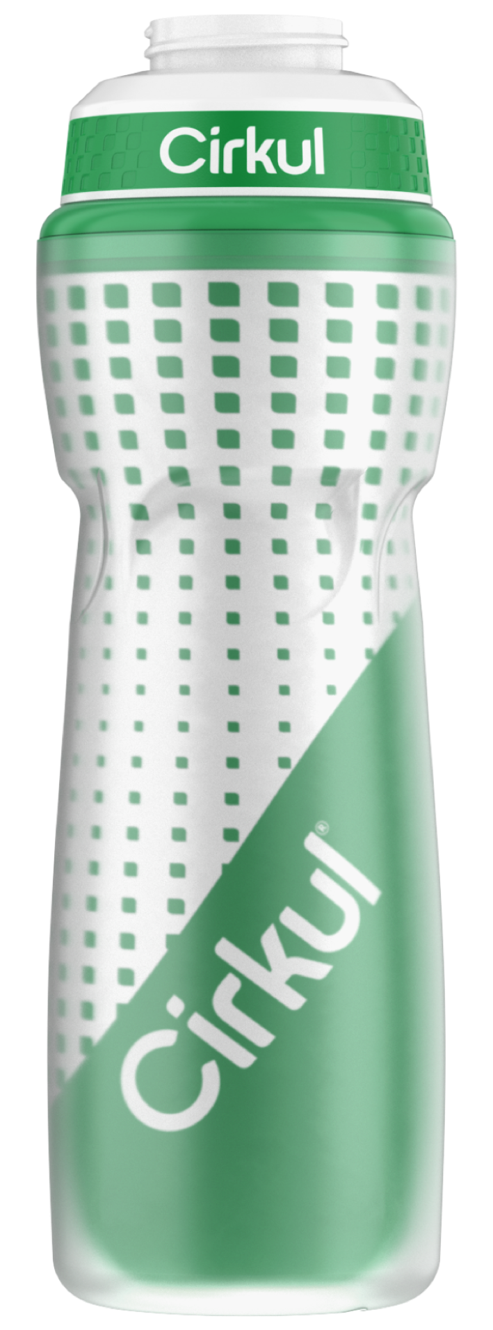 22oz. Insulated Squeeze Plastic Bottle & Sport Lid 6ZA8