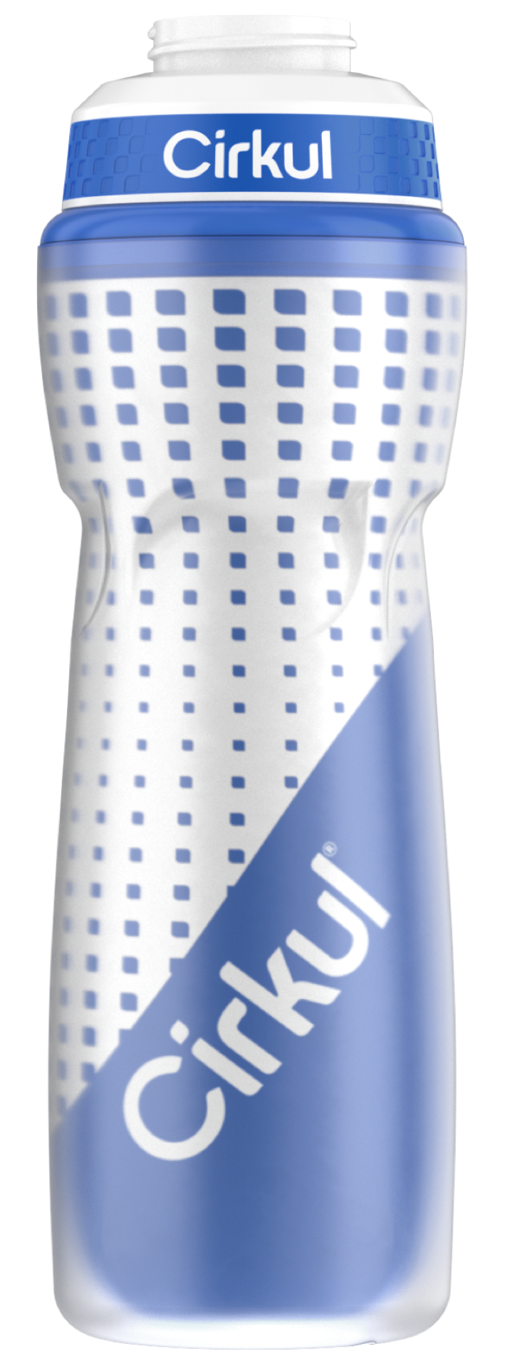 22oz. Insulated Squeeze Plastic Bottle & Sport Lid 6ZA8