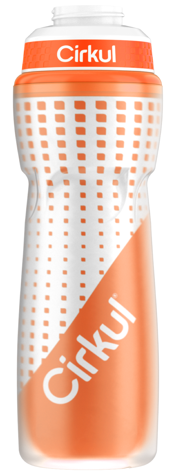 22oz. Insulated Squeeze Plastic Bottle & Sport Lid 6ZA8
