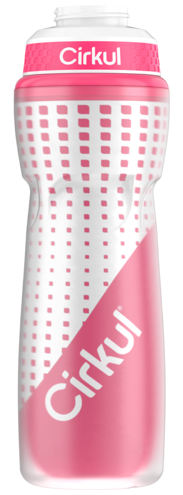 22oz. Insulated Squeeze Plastic Bottle & Sport Lid 6ZA8