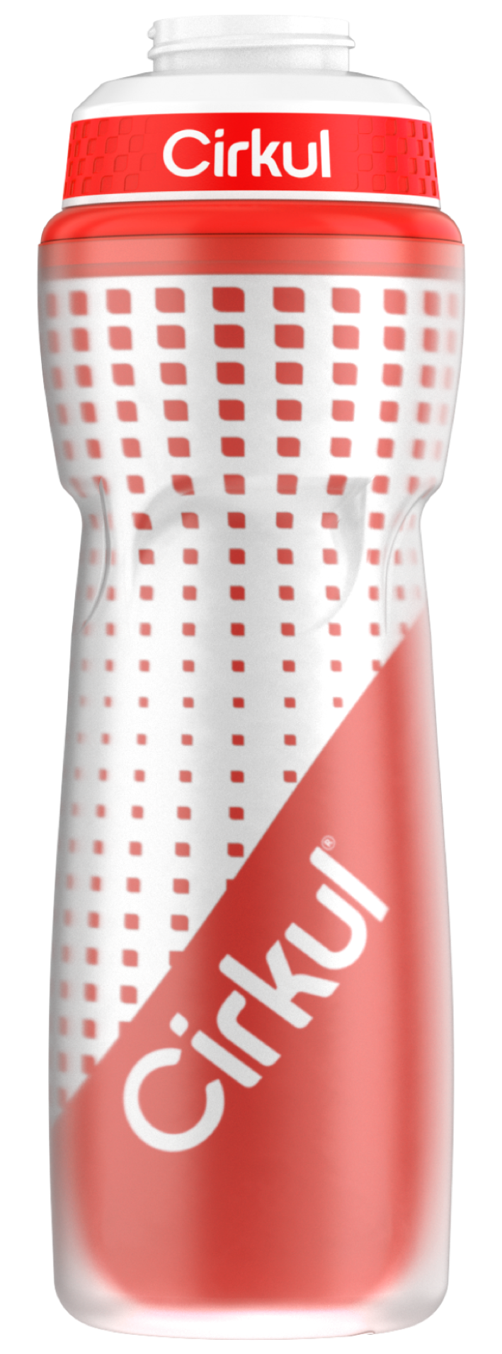 22oz. Insulated Squeeze Plastic Bottle & Sport Lid 6ZA8