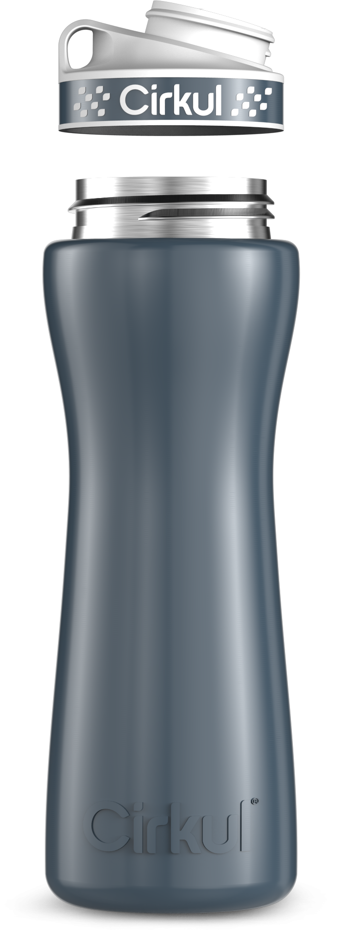 Custom 22oz. Stainless Steel Bottle & Comfort Grip Lid 0H2G