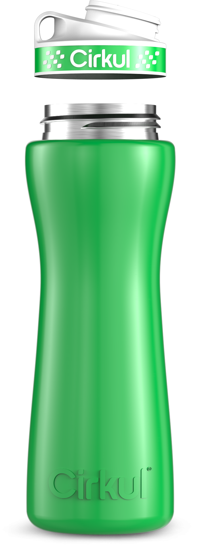 Custom 22oz. Stainless Steel Bottle & Comfort Grip Lid 0H2G
