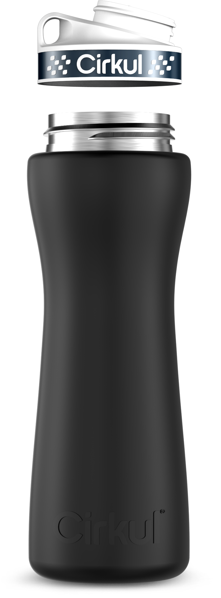 Custom 22oz. Stainless Steel Bottle & Comfort Grip Lid 0H2G