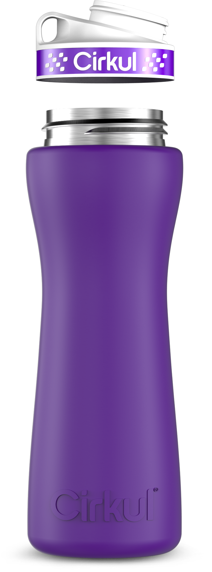 Custom 22oz. Stainless Steel Bottle & Comfort Grip Lid 0H2G