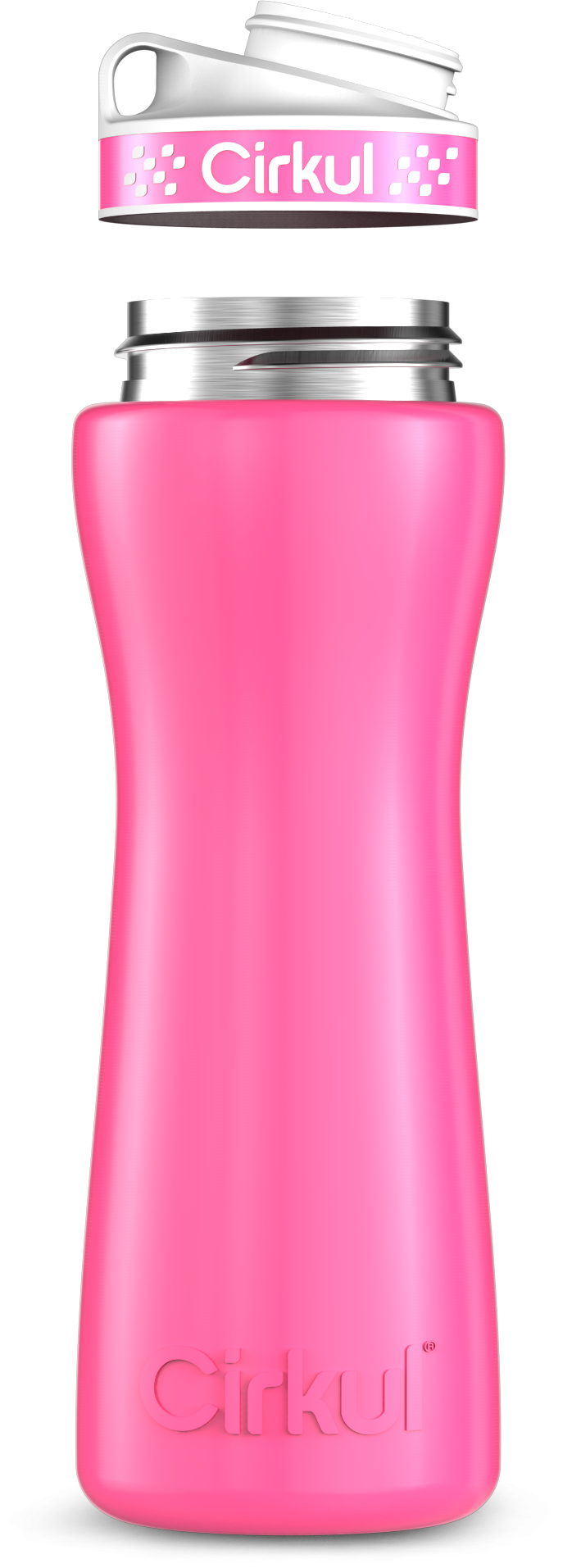 Custom 22oz. Stainless Steel Bottle & Comfort Grip Lid 0H2G