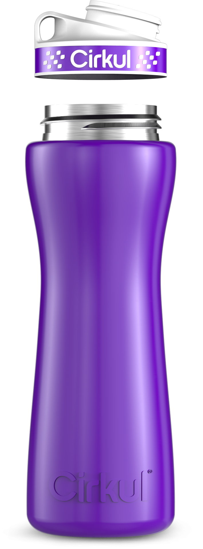 Custom 22oz. Stainless Steel Bottle & Comfort Grip Lid 0H2G
