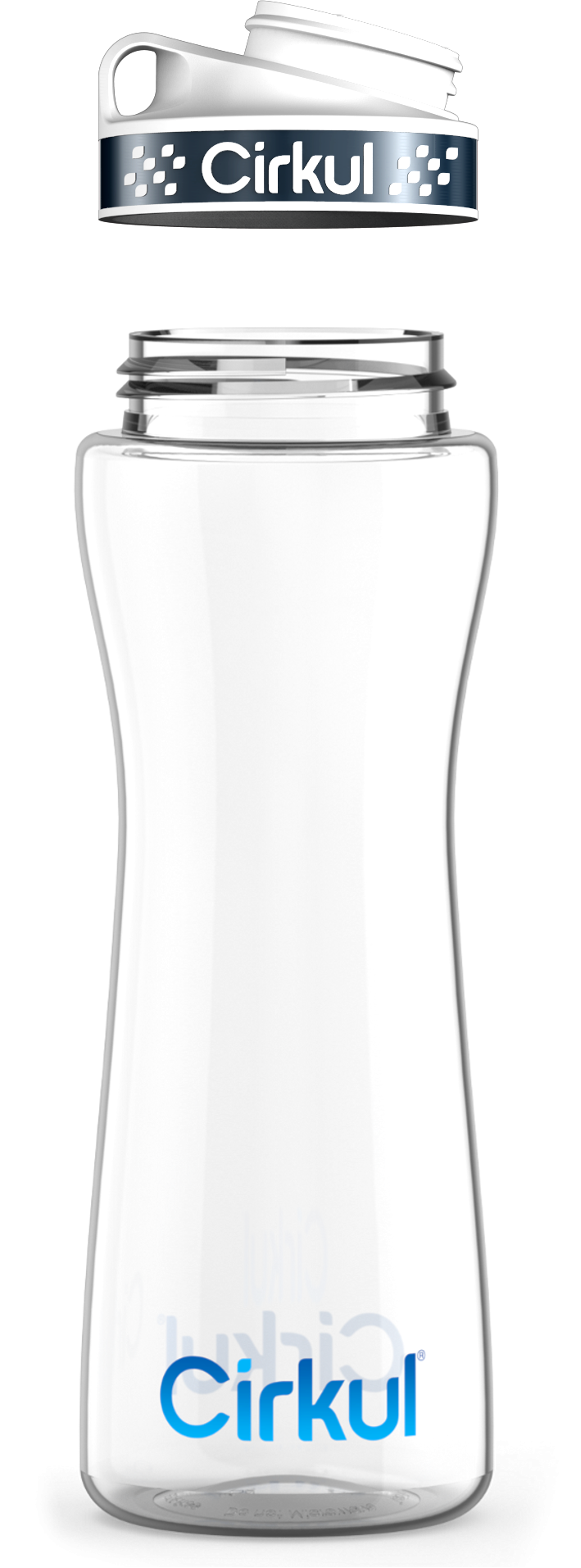 Custom 22oz. Plastic Bottle & Comfort Grip Lid 2BO1