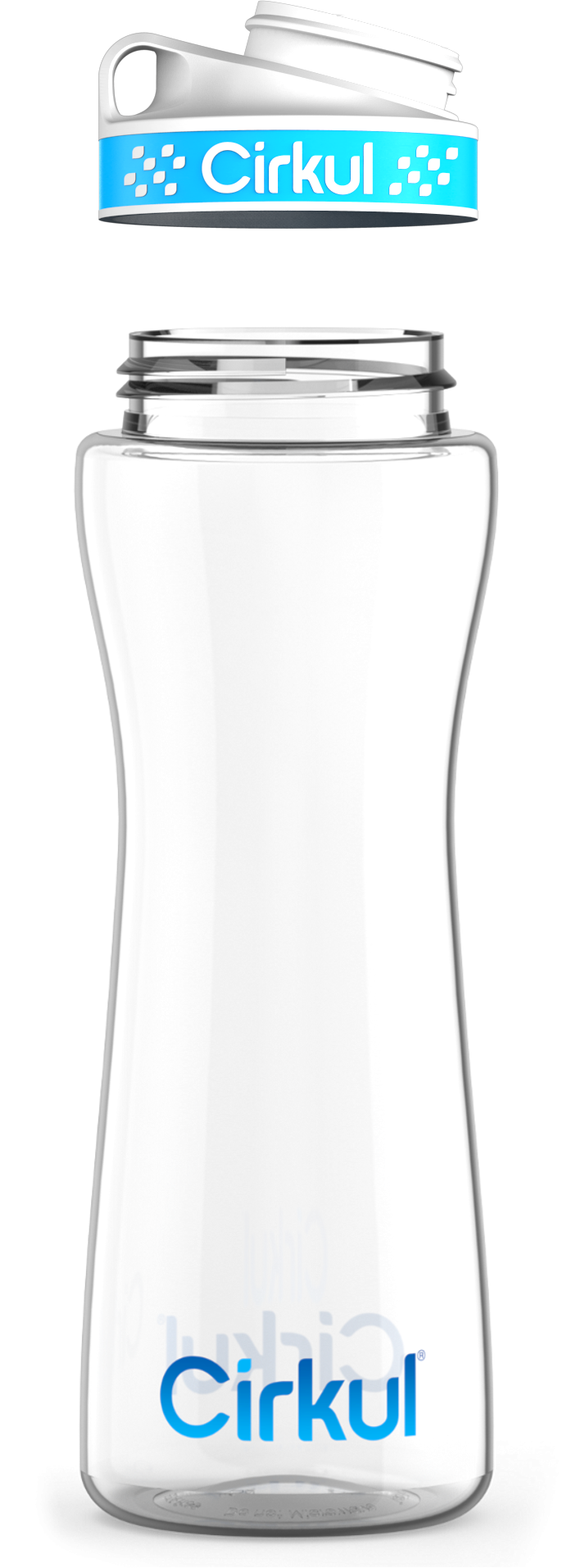 Custom 22oz. Plastic Bottle & Comfort Grip Lid 2BO1